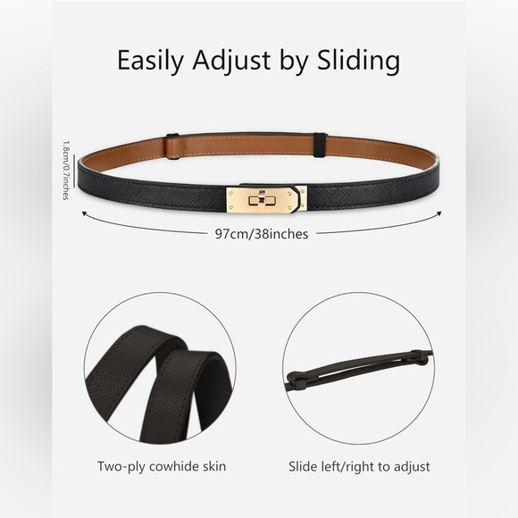 Black & Gold Belt - Picture 2 of 4